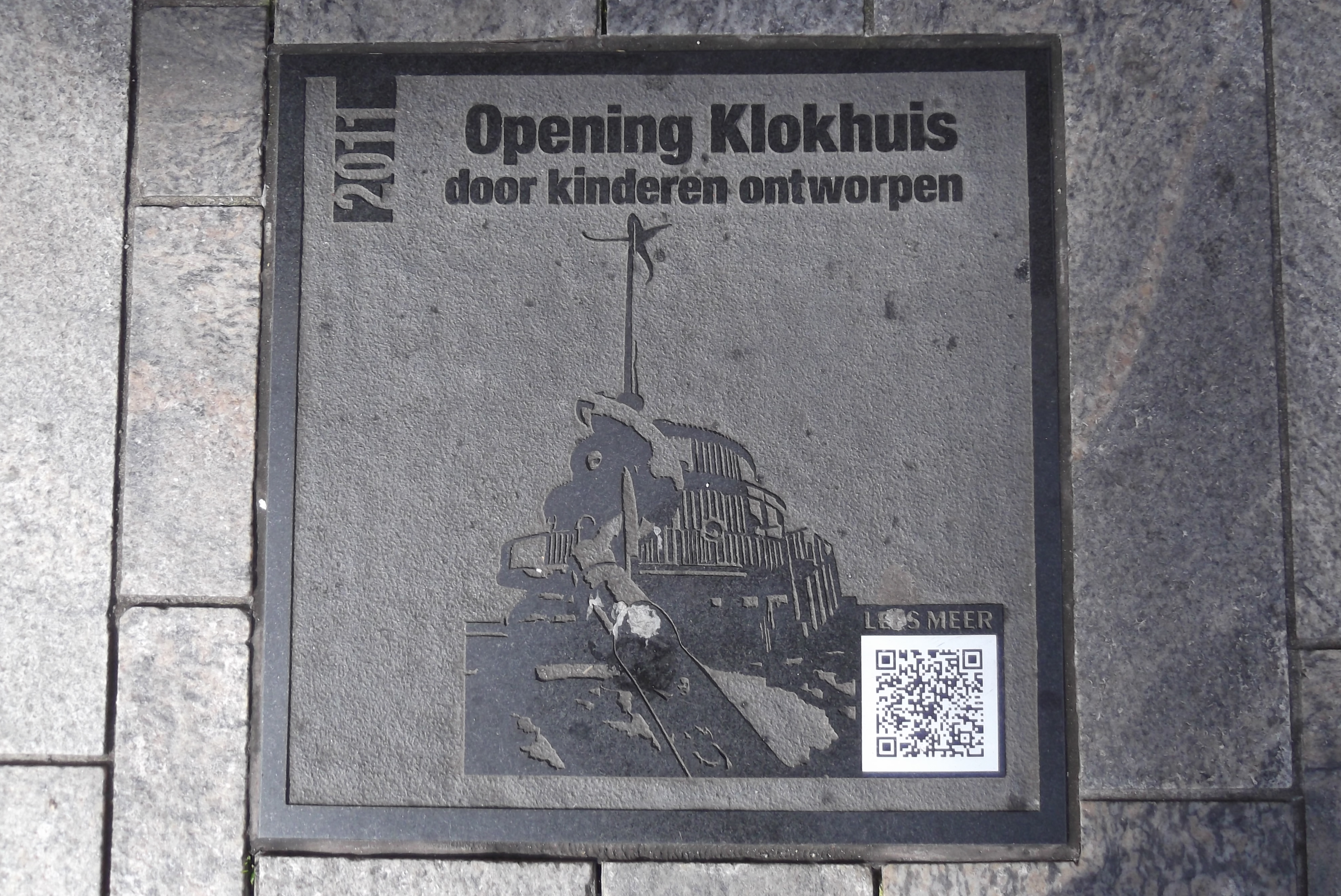 Walk of fame tegel Klokhuis